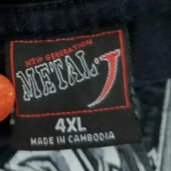 Vintage Hustlas Choice " Money" Tee. Size 4x - Picture 6 of 6